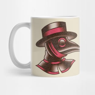 American Traditional Plague Doctor Mug